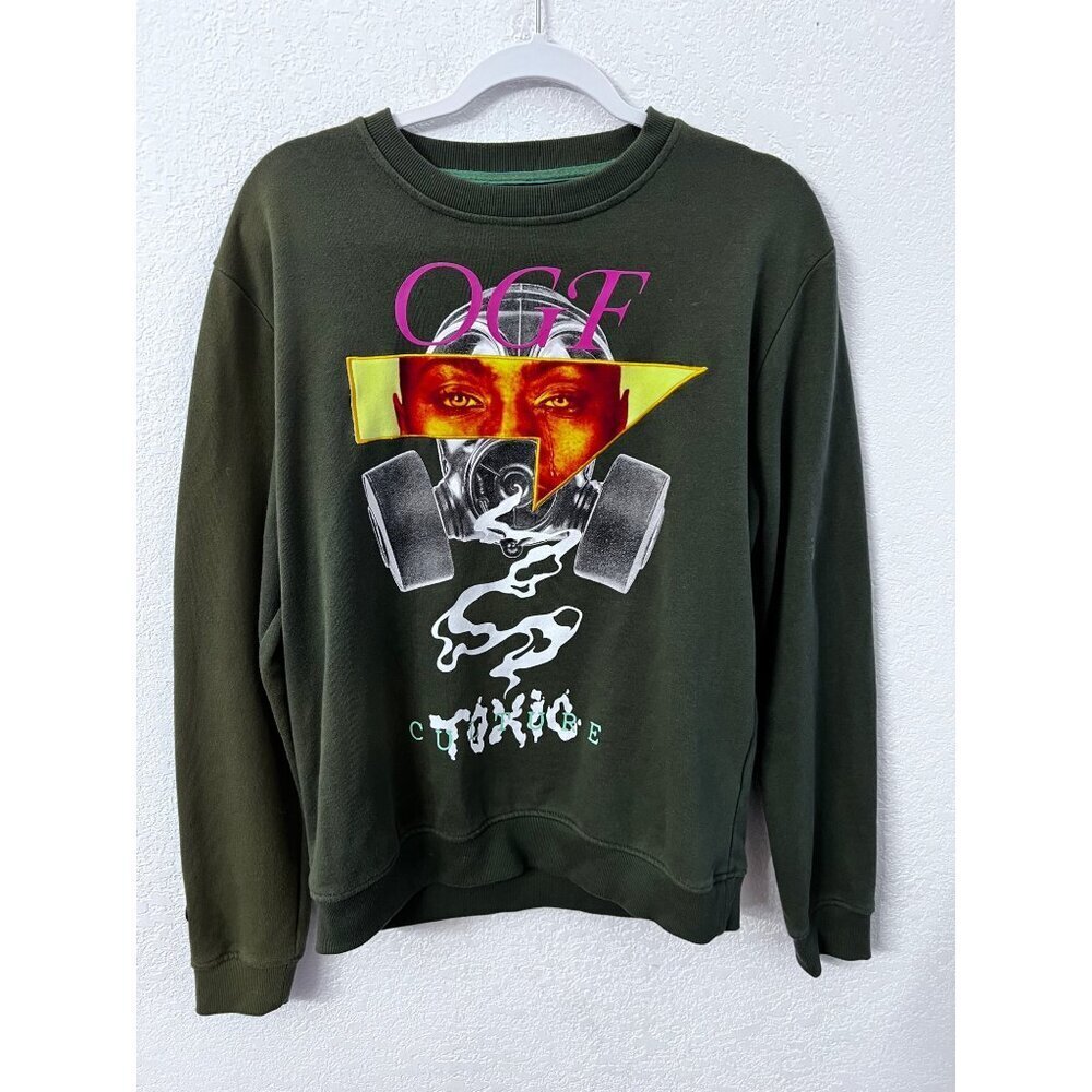 Original Fables toxic culture graphic print crew sweatshirt mens size medium